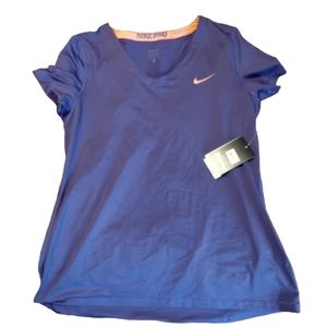 NIKE PRO SHORT SLEEVE SHIRT WOMEN SIZE XL
